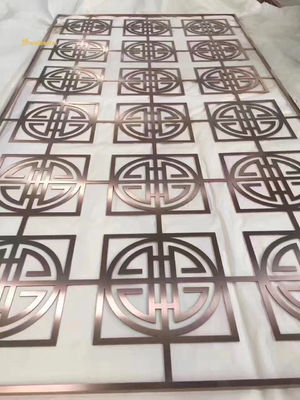 İyi bir fiyat. Özelleştirilebilir Boyut Ayna Saç çizgisi Paslanmaz Çelik Oda Bölücü Sınıf 201 çevrimiçi