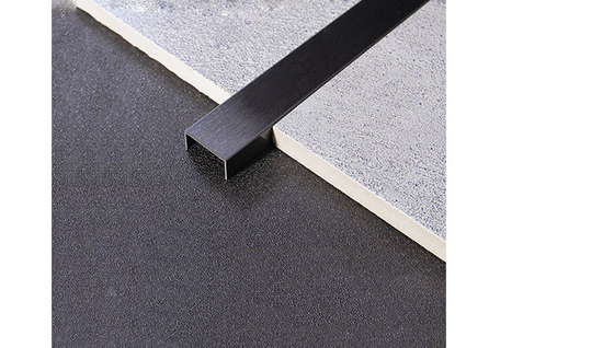 Dekoratif Paslanmaz Çelik Pliteler 12mm PVD Paslanmaz Çelik U Pliteler