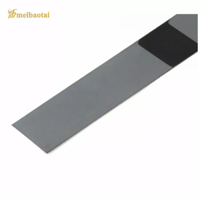 Gold Mirror Flat Stainless Steel Tile Trim 8FT Length JIS Standard