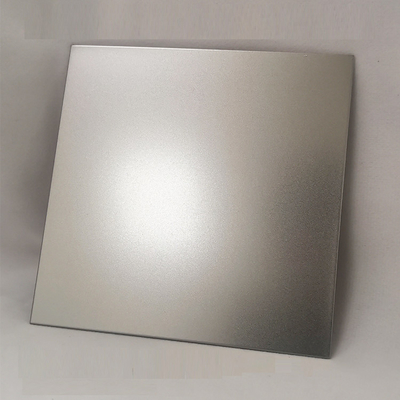 Kumlanmış Dekoratif Paslanmaz Çelik Sac 0.55mm Four Feet ASTM Standardı