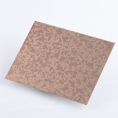 İyi fiyat Rose Gold Ayna Kazıma Sürdürülebilir Soğuk Haddelenmiş Paslanmaz Çelik Levha SS Sac çevrimiçi