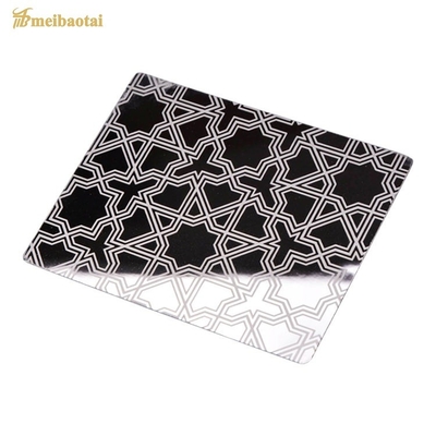 Süper Ayna Kazınmış Paslanmaz Çelik Sac 1219x2438mm 0.85mm