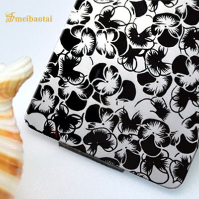 1.00mm Kalınlığı 304 Stainless Steel Etched Sheet for Exterior Wall Cladding (Dış duvar kaplamaları için paslanmaz çelik kazınan levha)