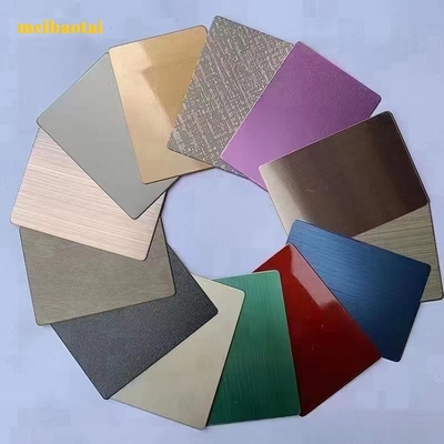 Ayna Kaplama Dekoratif Paslanmaz Çelik Sac 4x8 0.6mm Kalınlık