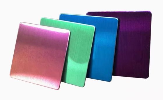 İyi fiyat Sürdürülebilir Soğuk Dönüştürülmüş Paslanmaz Çelik Plak Mirror NO.4 Saç çizgisi Rengi çevrimiçi