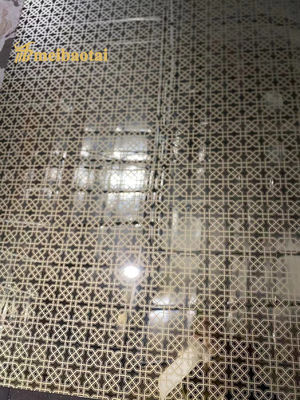 1.00mm Kalınlık 304 Paslanmaz Çelik Asansör Uygulamaları İçin Etch Edilmiş Levha