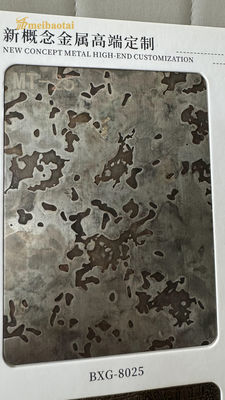 İyi fiyat Kamuflaj örneği taklit Antik bakır paslanmaz çelik levhalar çevrimiçi