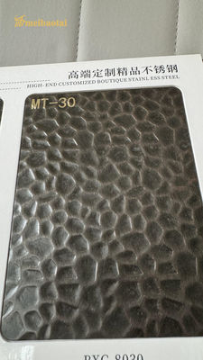 İyi fiyat 304 paslanmaz çelik dekoratif damgalı levha 1219x2438mm boyutta PVD Renkli Kaplı Bal Arısı Tasarımı ile çevrimiçi