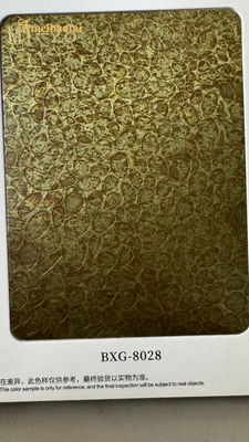 İyi fiyat Retro Duvar Taklitleri Antik Bakır Dekoratif Paslanmaz Çelik Yapraklar çevrimiçi