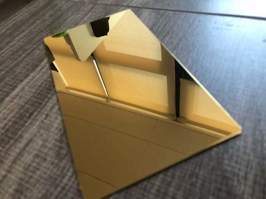 İyi fiyat 0.3-1.2mm Kalınlıkta PVD Altın Renkli Ayna Bitimli Dekoratif Paslanmaz Çelik Levha çevrimiçi