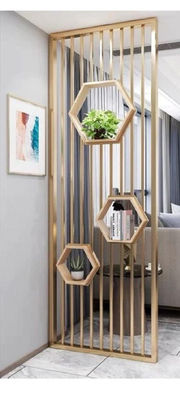 İyi fiyat Modern ve Şık Asansör Kabinleri için Özel Tasarımlı Paslanmaz Çelik Oda Bölücü çevrimiçi