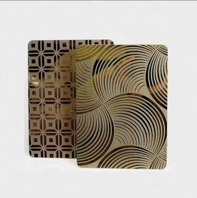 İyi fiyat AISI Standart Şablon Çizilmiş Paslanmaz Çelik Yaprak çevrimiçi