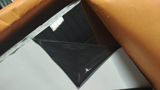 İyi fiyat Siyah Ayna 410 Sınıf Dekoratif Paslanmaz Çelik Yaprak Renkli Kaplama çevrimiçi