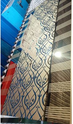 İyi fiyat Özelleştirilmiş Tasarım asansör kapısı deseni paslanmaz çelik kazınmış sac çevrimiçi