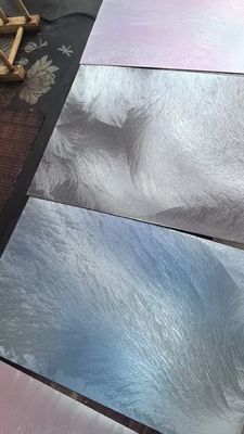 İyi bir fiyat. Moda Renkli Fırça Desenli Paslanmaz Çelik Plaka Dekor Stüdyosu çevrimiçi