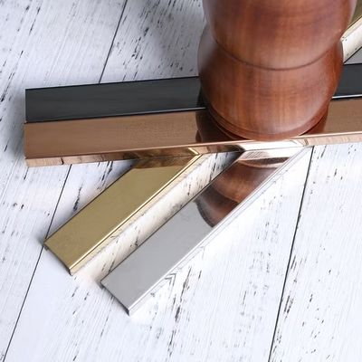 İyi fiyat U Profili Paslanmaz Çelik 304 Köşe Fayans Profili 3 Metre Fayans Profili çevrimiçi