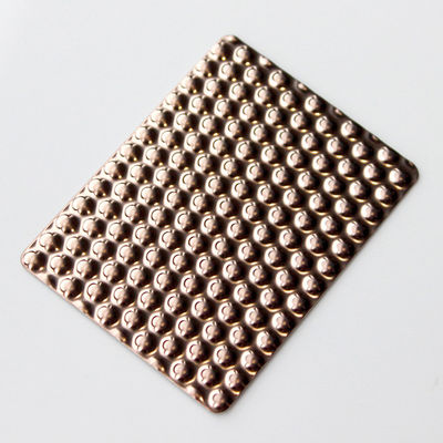 Gül Altın Damgalanmış Paslanmaz Çelik Yaprak Metal Dekoratif Yaprak