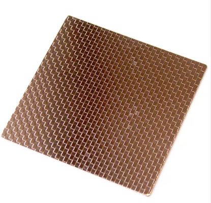 Rose Gold Mirror Dekoratif kullanım için 0.85 mm kalınlığında 201 Stainless Steel Sheet