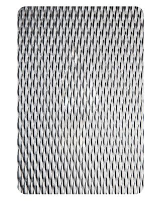 ss304 201 Gümüş ayna 5WL Paslanmaz Çelik Kabartmalı Sac Dekorasyon Duvar