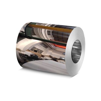 Ayna yüzeyi soğuk olarak yuvarlanmış 304 paslanmaz çelik levha bobini