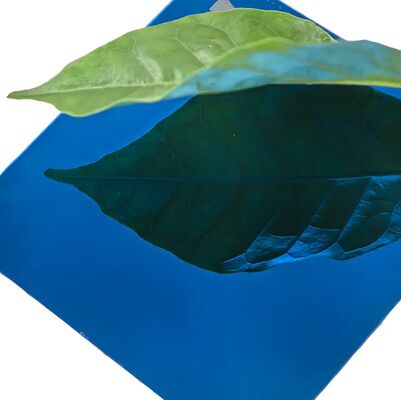 İyi fiyat Ss201 Mavi Ayna Pvd Renkli Sayfa Dekorasyon Paslanmaz Çelik Taş çevrimiçi