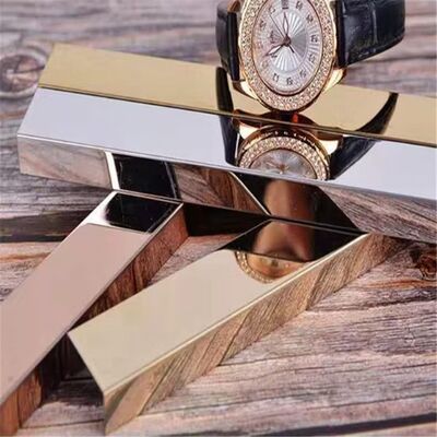 Ayna Yüzeyli, Özel Boyutlu 304 Paslanmaz Çelik U Şekilli Karo Profili