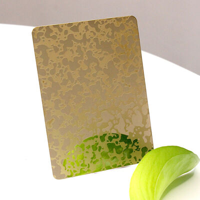 Çeşitli Renkli Kaplama 201 304 Çizme paslanmaz çelik plaka