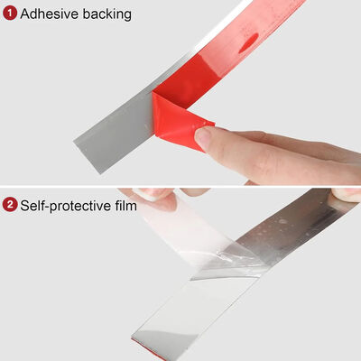 Saç çizgisi yüzeyi PVD Renk kaplı Paslanmaz Çelik Plak Yapıştırıcı Rulo