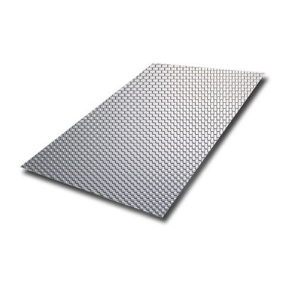 İyi fiyat Dekoratif duvar panelleri için 0,85 mm kalınlığında ve 3048 mm uzunluğunda Gümüş Polish Çakılmış Paslanmaz Çelik Yaprak çevrimiçi