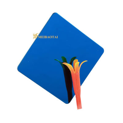 İyi fiyat Ayna Kaplama Renkli Paslanmaz Çelik Sac 0.65mm Kalınlık çevrimiçi