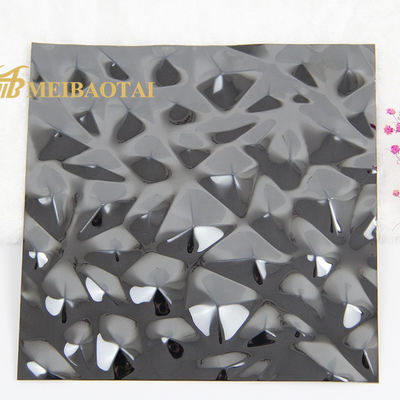 İyi fiyat Lazer PVC Ticari Mutfak Paslanmaz Çelik Duvar Panelleri Kabartmalı 8FT Uzunluk çevrimiçi