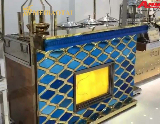 Mutfak Dolapları Dekorasyonu İçin Rhombus Kabartmalı Paslanmaz Çelik Paneller
