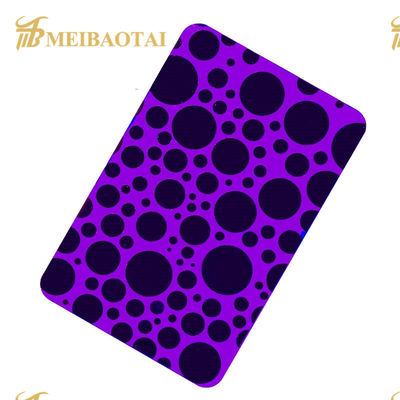 İyi bir fiyat. Novacel Filmli Pvd Mor Lehçe Kazınmış Paslanmaz Çelik Levha çevrimiçi