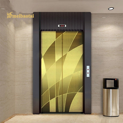 Altın Cilalı Finish Aşındırma Asansör Paslanmaz Çelik Sac 1219x2438mm
