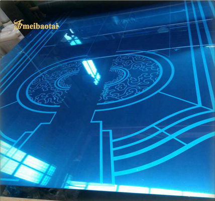 İyi fiyat Ayna Etch Asansör Dekoratif Paslanmaz Sac Renkli AISI Standardı çevrimiçi