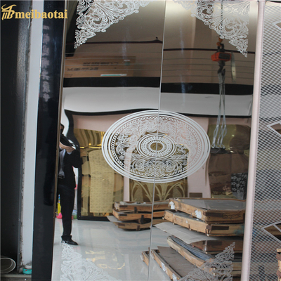 DIN Standart Asansör Paslanmaz Çelik Sac 1000x2000mm Aşındırma Ayna Dekorasyonu