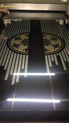 İyi fiyat Paslanmaz Çelik Desen 340 Bina Duvar Asansör Levhası İçin Kazınmış Sac çevrimiçi