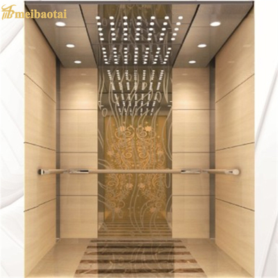 7c PVC Film ile 8ft X 4ft Asansör Paslanmaz Çelik Sac EN Standardı