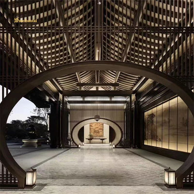 İyi fiyat Bahçe ekranı paslanmaz çelik oda bölücü dekorasyon partiton çevrimiçi