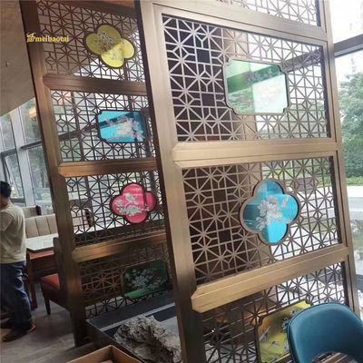 İyi fiyat Otel Restoran Mühendisliği Paslanmaz Çelik Bölme çevrimiçi