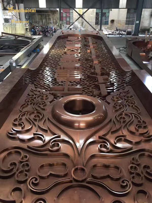 İyi fiyat 304 MBT Paslanmaz Çelik Oda Bölücü Mutfak Dekorasyonu İçin Slit Edge çevrimiçi