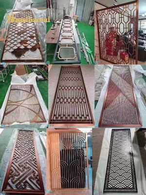 İyi fiyat Projenin boyut ve tasarım gereksinimlerine göre uyarlanmış özel paslanmaz çelik oda bölücü çevrimiçi