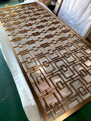 İyi fiyat Bölme duvarı ekranı ve oda bölücüler Metal paslanmaz çelik çevrimiçi