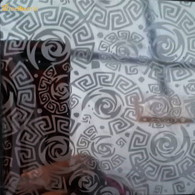 İyi fiyat ASTM Standart Kazınmış Dekoratif Paslanmaz Çelik Sac 4X10 Ayak çevrimiçi