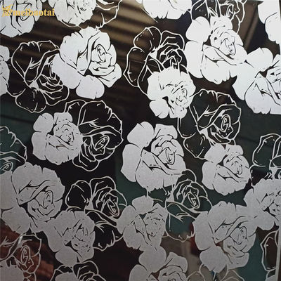 İyi fiyat Çeşitli Renkli Kaplama 1219x3048mm Dekoratif Uygulamalar için Boyut 304 Sınıf Çıkartılmış Paslanmaz Çelik Yaprak çevrimiçi
