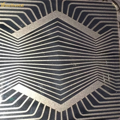 İyi fiyat 201 304 Siyah Kazınmış Bitmiş Paslanmaz Çelik Sac Kalınlığı 0.3-3.0mm çevrimiçi