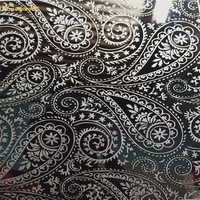 PVC Film Kaplı 304 Kalite Paslanmaz Çelik Levha, Dekoratif Kullanım İçin 1219x2438mm Boyutunda