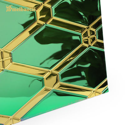 İyi fiyat Kabartmalı Damgalı Paslanmaz Çelik Levhalar 3048mm Uzunluk SS304 Malzeme çevrimiçi