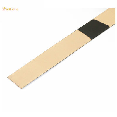 304 Paslanmaz Çelik Peel And Stick Dekoratif Duvar Taşları 3048mm Uzunlukta