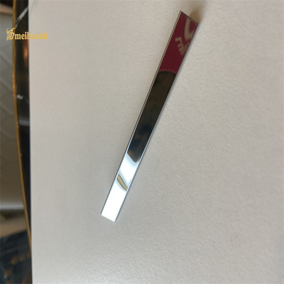 Gümüş T Şekli Paslanmaz Çelik Fayans T8X2438mm ASTM Standardı